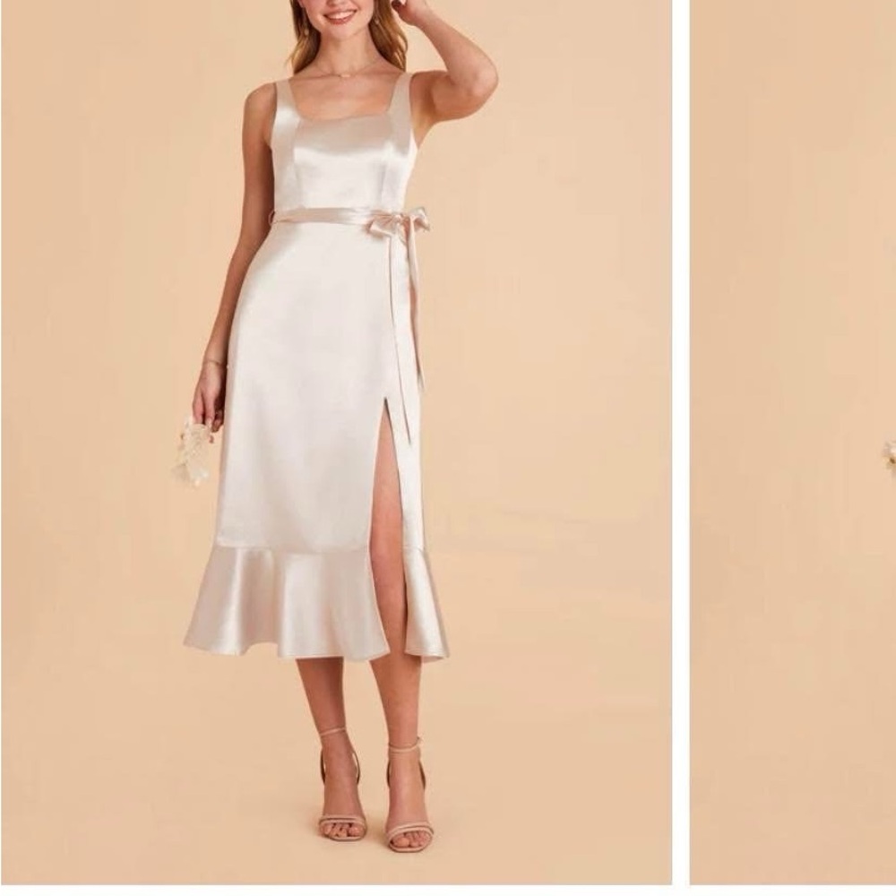 Birdy Grey Eugenia White Midi Dress - Picture 4 of 5
